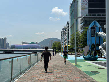 Ample Green Space and Long Stretch of Waterfront Promenade 2