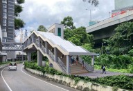 圖6：擬議連接新急症醫院的園景美化高架行人道