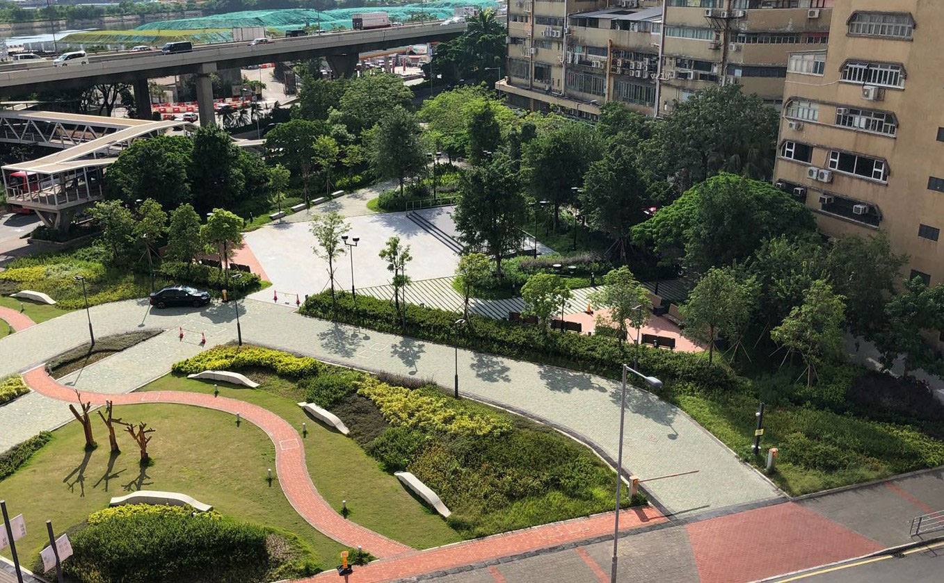 Open space at the junction of Sheung Yee Road/Kai Fuk Road