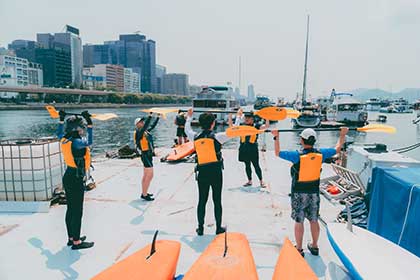 Typhoon Shelter Waterbody Co-use and Water Sports Activities 14