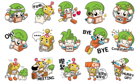 WhatsApp stickers